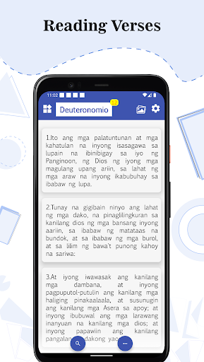 Android application Tagalog Bible screenshort