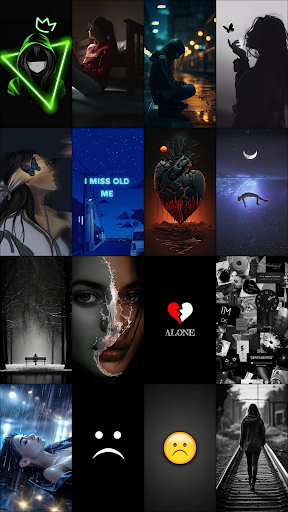 Sad Wallpaper for Girls & Boys Screen 2