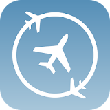 Air tickets, flight schedules. icon
