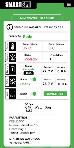 Android application Smart SMI Volt screenshort