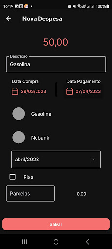 Revelio - Finanças Pessoais Screen 3