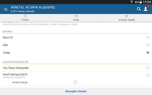 sahibinden.com: Al Sat Kirala Varies with device APK screenshots 9