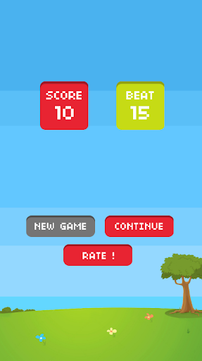 Red Bird Jump Sky Screen 2