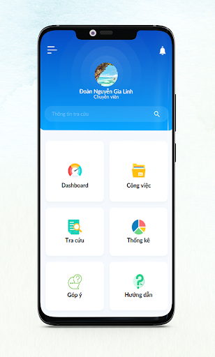 Android application VPĐT Gò Vấp screenshort