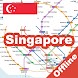SINGAPORE METRO MRT MAP