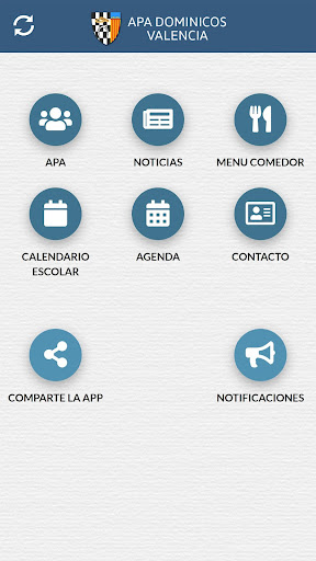 Android application APA DOMINICOS VALENCIA screenshort