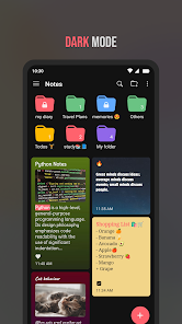 Screenshot 7 Notes : Color Folders & Lists android