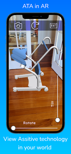 Android application ATA in AR screenshort
