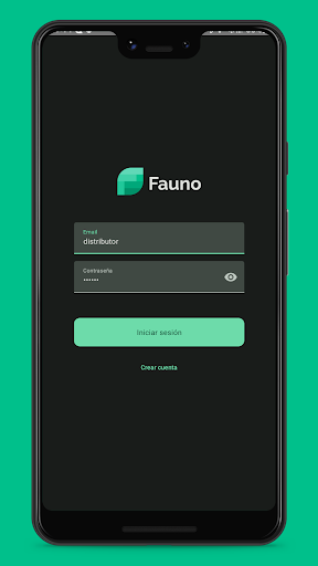 Android application Fauno screenshort