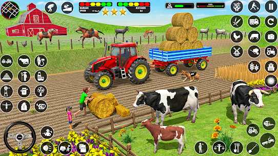 Farming Games: Tractor Driving 1
