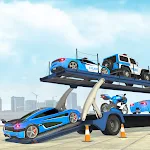 Police Car Transport Games-Transporter Truck Games Apk