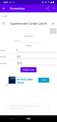 Android application Save app screenshort