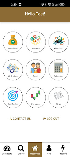 V S FINANCIAL SERVICES Screen 3