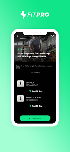 Screenshot of FitPro - Your Personal Trainer