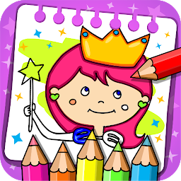 Изображение на иконата за Princess Coloring Book & Games