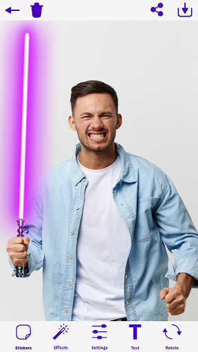 LightSaber: Photo Editor Screen 2