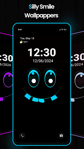 Funky Smiles Live Wallpaper