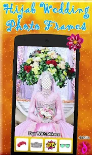 Hijab Wedding Photo Frames