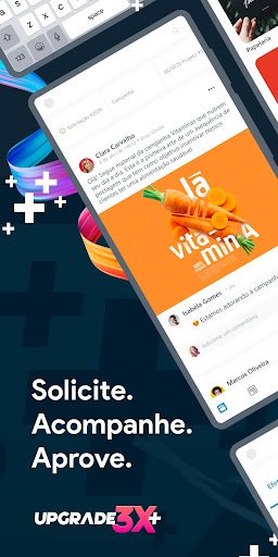 Android application Upgrade 3X+ screenshort