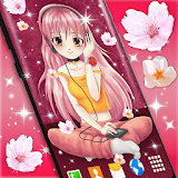 Anime Sakura Live Wallpaper icon