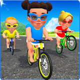 Baby Bicycle Rider Race 3D icon
