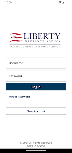 Android application Liberty Insurance Agency 24/7 screenshort