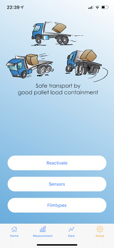 Android application LoadSenz® screenshort