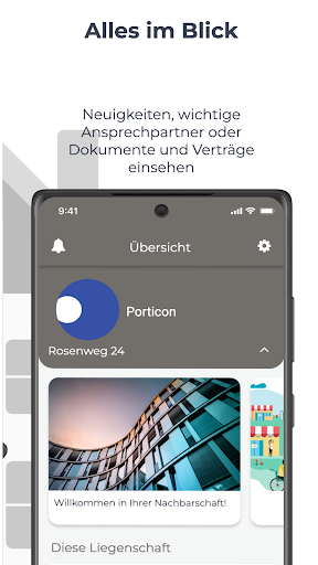 Android application Porticon screenshort