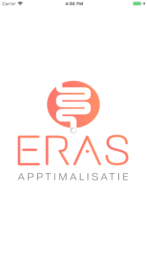 Android application ERAS-APPtimalisatie screenshort