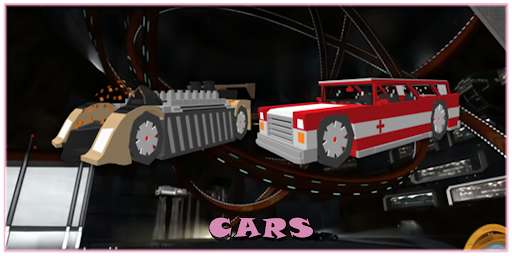 Android application Car mod for Minecraft screenshort