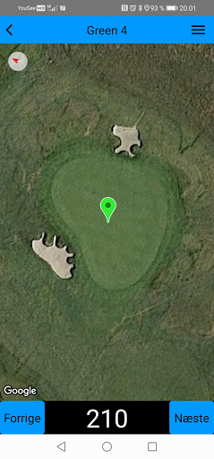 Golfberegner Screen 3