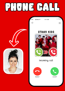 Stray Kids Fake Video Call