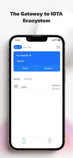 TanglePay IOTA Wallet Screen 3