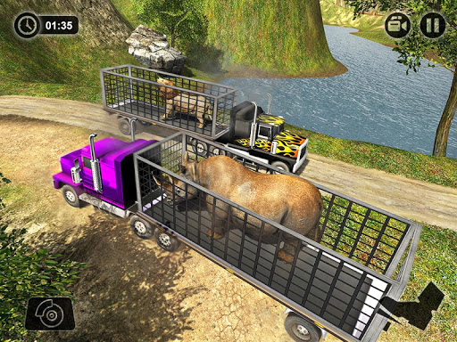 Wild Animal Transport Truck Simulator 2018