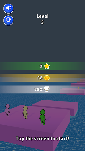 Android application Bridge Racer 3D screenshort