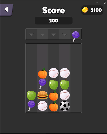 Android application Merge Fall screenshort