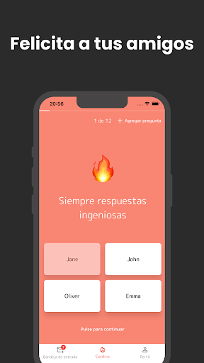 Vista previa de la aplicación
