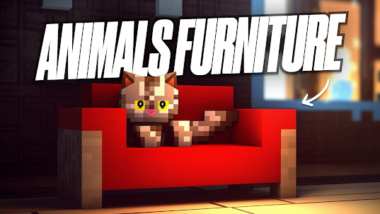 Animals Furniture Mod for MCPE