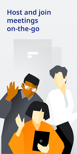 Android application UNIVERGE BLUE™ MEET screenshort