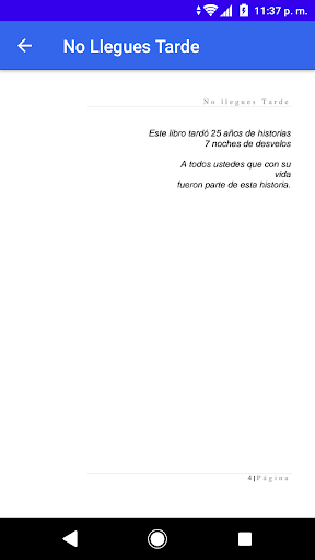 No Llegues Tarde Screen 3