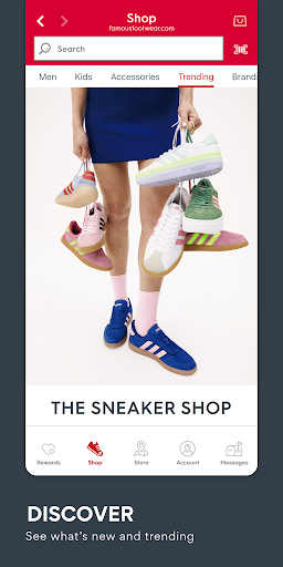 Screenshot of Famous Footwear - Shop Shoes