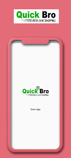 Android application QuickBro Store Partner screenshort