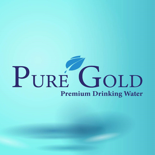 PureGold Mineral Water logo