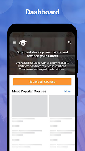 Android application Skillsedge screenshort
