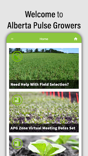 Android application Alberta Pulse Growers screenshort