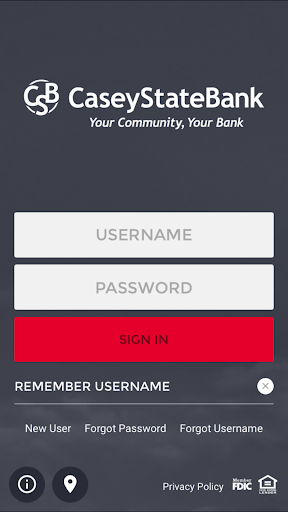 Android application Casey State Bank NEW screenshort