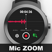 Watch Recorder with Mic. Zoom  Icon