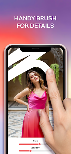 Screenshot of Background Changer of Photo