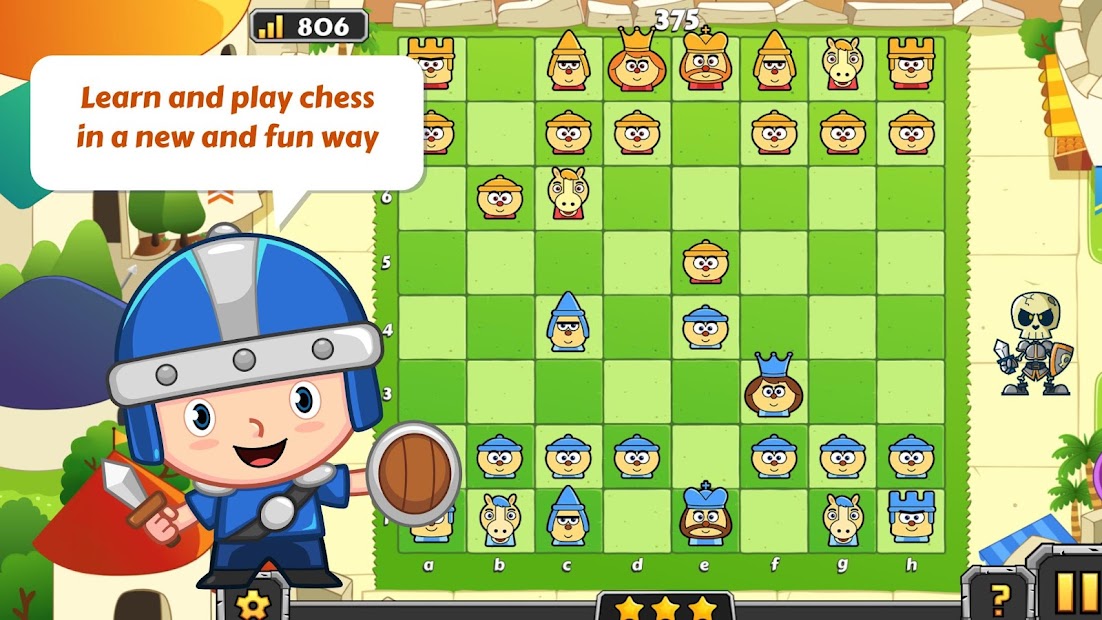 Captura de Pantalla 2 Chess for Kids - Learn & Play android