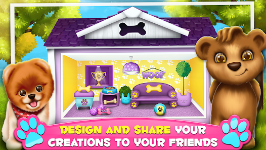 Captura 4 Pet House Decoration Games android